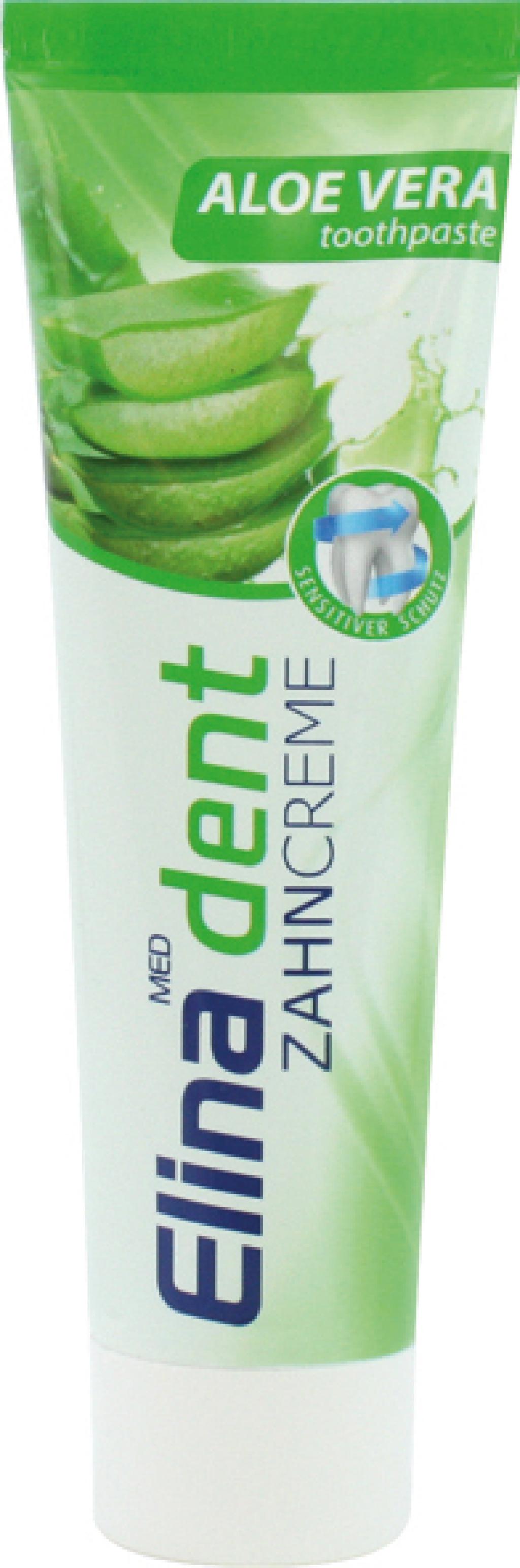 Elina Med fogkrm fluoriddal, aloe vera, 100ml (67947) | importbazar.hu